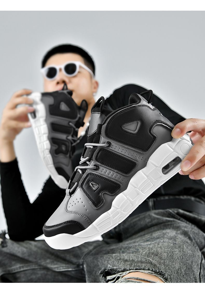 Homens esportes tênis de corrida maratona almofada ar prazer leve ao ar livre a