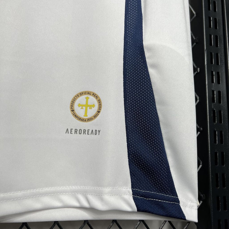 Camisa Real Oviedo Away 24/25 - Adidas Torcedor Masculina - Lançamento