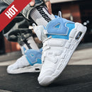 Homens esportes tênis de corrida maratona almofada ar prazer leve ao ar livre a