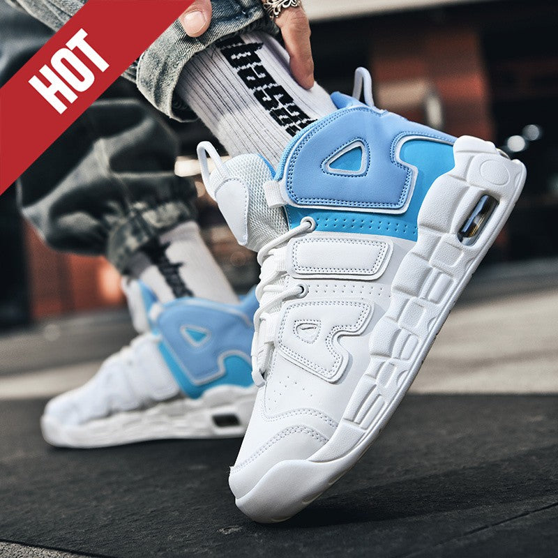 Homens esportes tênis de corrida maratona almofada ar prazer leve ao ar livre a