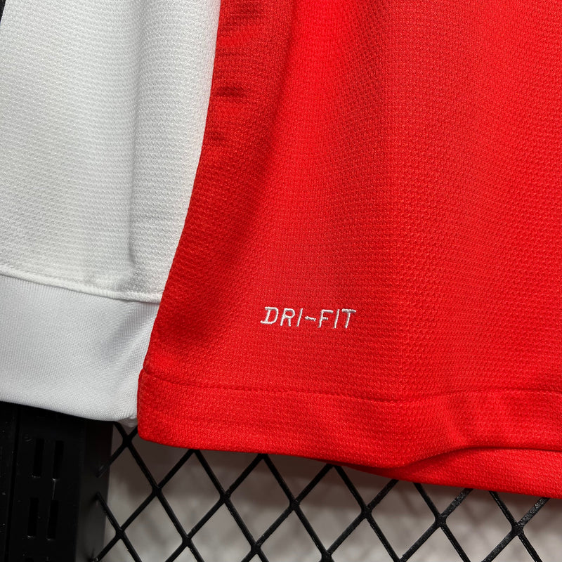 Camisa Arsenal Titular 12/13 - Versão Retro Manga Comprida