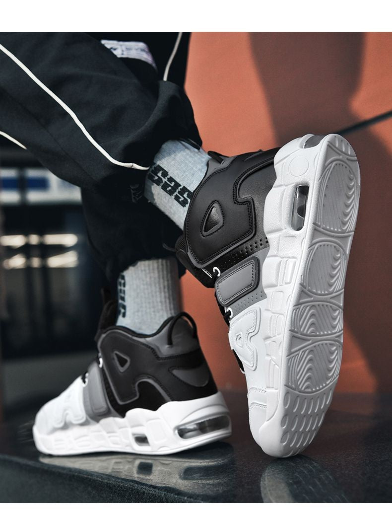 Homens esportes tênis de corrida maratona almofada ar prazer leve ao ar livre a