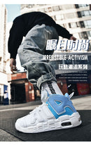 Homens esportes tênis de corrida maratona almofada ar prazer leve ao ar livre a