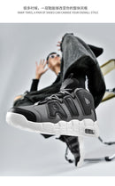 Homens esportes tênis de corrida maratona almofada ar prazer leve ao ar livre a