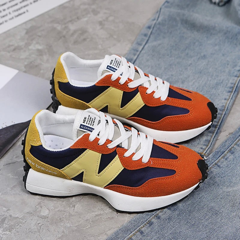 Mulheres tênis 2025 nova primavera outono marca de luxo vulcanizar sapatos calçados casuais zapatillas mujer luz plana respirável sapatos