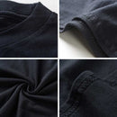 American Pure Cotton High-end de manga curta verão nova impressão para casais,