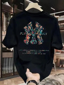 Verão 25 novo coreano masculino e feminino de alta qualidade casual tripulaçã