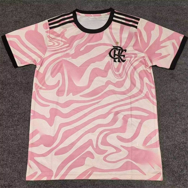 2526 edição tailandesa camisa de flamenco 3d manga curta casa e fora de casa c