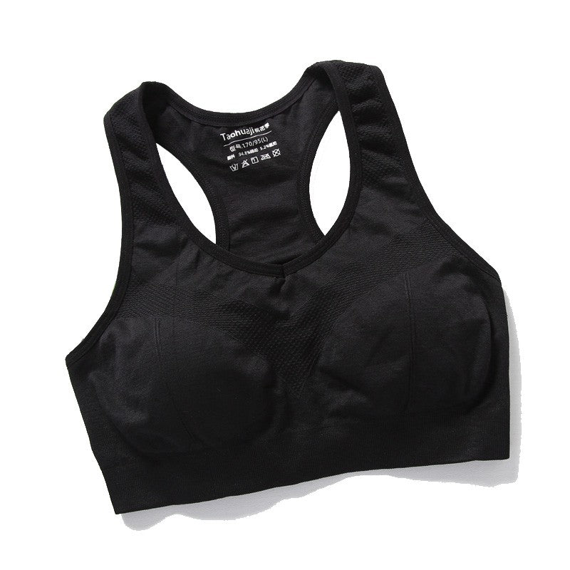Sutiã esportivo feminino superior push up sutiã de fitness roupa interior espo