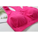 Sutiã esportivo feminino superior push up sutiã de fitness roupa interior espo