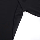 Homens correndo camiseta mangas compridas esporte t ginásio de fitness moletom