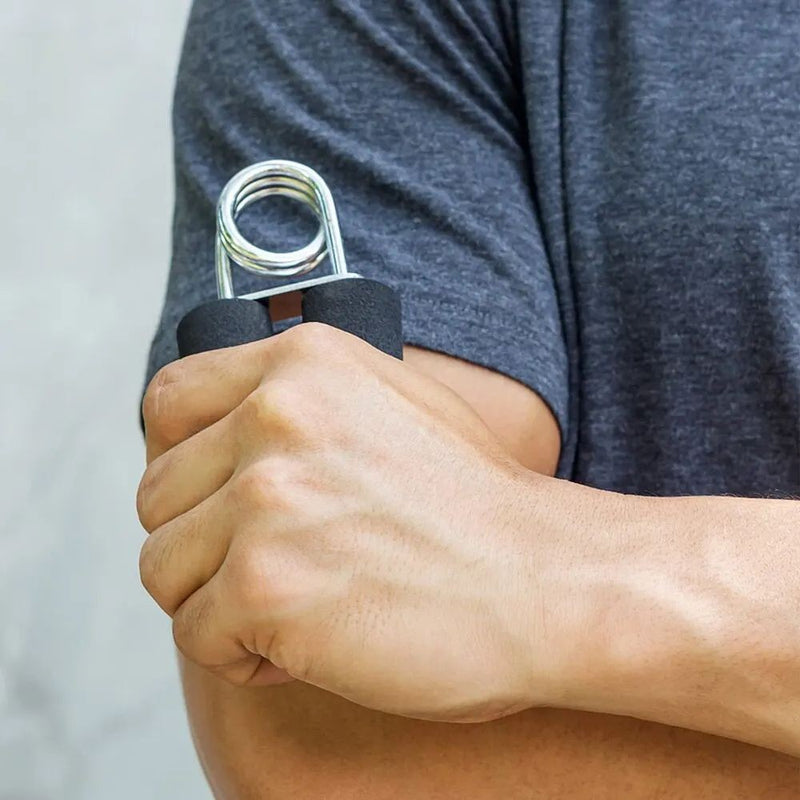 Primavera abertura de mão dedo força trainer exercitador de energia esponja an