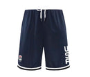 Shorts de basquete com estampa dos eua, treinamento masculino, shorts ativos, bo