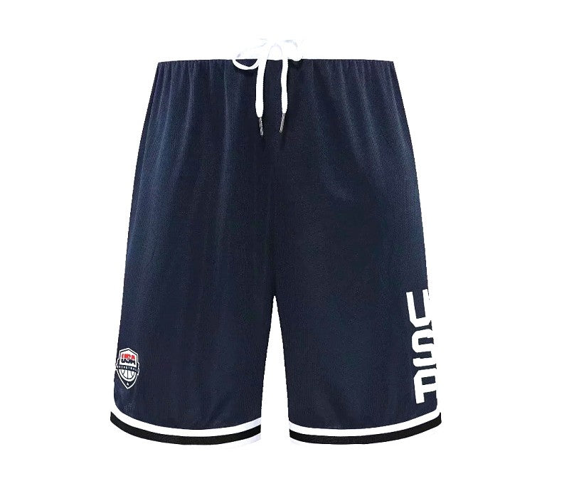 Shorts de basquete com estampa dos eua, treinamento masculino, shorts ativos, bo