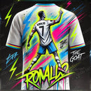 2025 CHATGPT Design Original Novo Arriavl The Goat Design Camisa de Futebol Kit