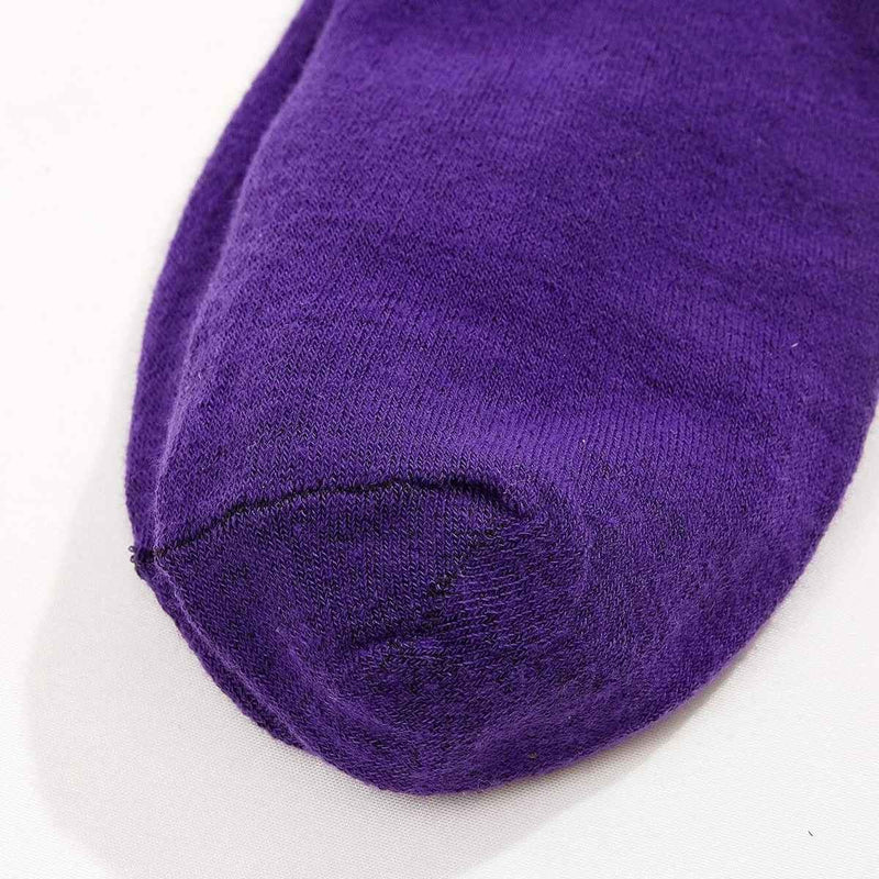 2 pares de meias masculinas e femininas, pretas e roxas, temáticas de Halloween