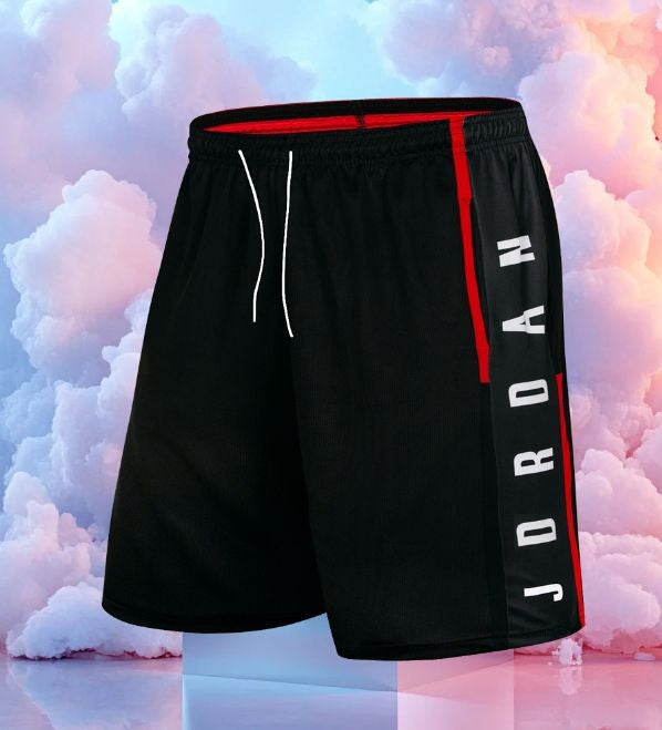 Verão jordan praia shorts masculino e feminino ao ar livre casual shorts de bas