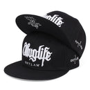 Moda masculina série ladrão dupla cor bloco snapback boné unissex guarda-sol