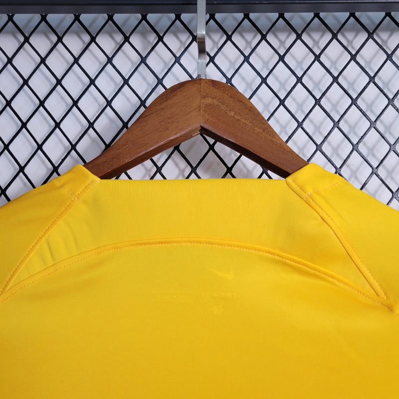 Camisa Barcelona 4 Manga comprida 23/24 - Versão Torcedor