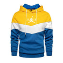 Moletons de manga compridos masculinos, moletons Harajuku, com capuz com gola O,