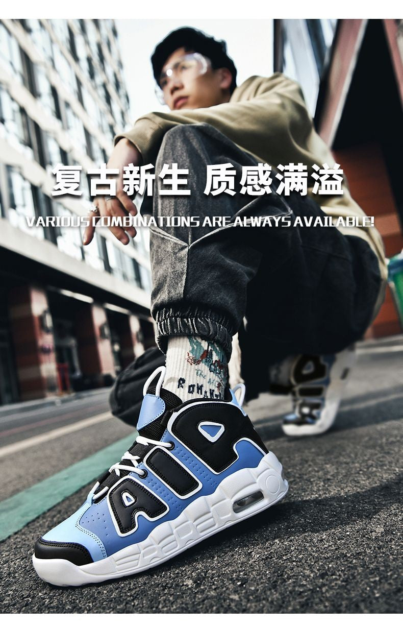 Homens esportes tênis de corrida maratona almofada ar prazer leve ao ar livre a