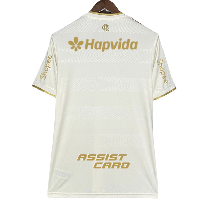 CAMISA FLAMENGO III TORCEDOR 25/26 MASCULINA DOURADA