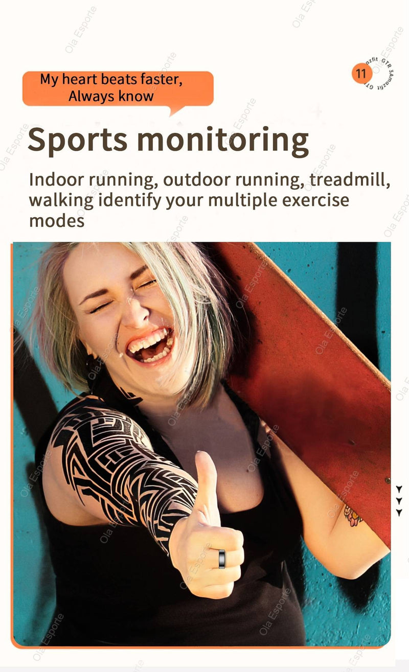 2025 novo para xiaomi anel inteligente masculino feminino, monitor de frequênci