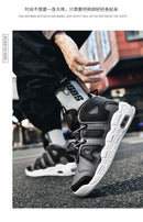 Homens esportes tênis de corrida maratona almofada ar prazer leve ao ar livre a