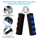 Primavera abertura de mão dedo força trainer exercitador de energia esponja an