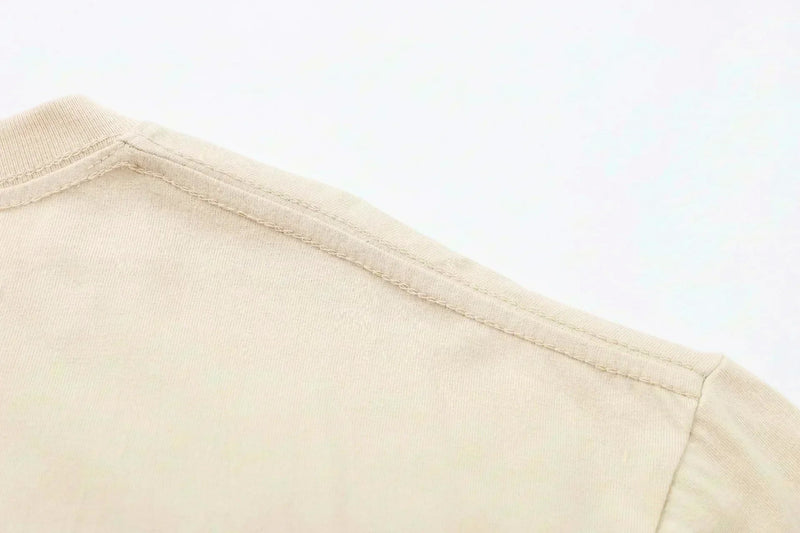 Verão novo casual masculino e feminino impresso de manga curta algodão camiset