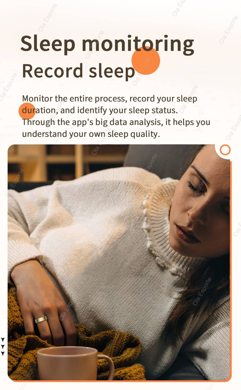 2025 novo para xiaomi anel inteligente masculino feminino, monitor de frequênci