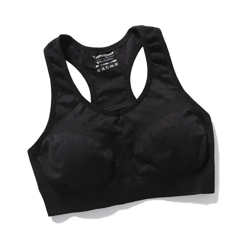 Sutiã esportivo feminino superior push up sutiã de fitness roupa interior espo