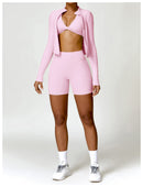 Camiseta feminina de manga comprida para corrida ao ar livre, fitness, peça ún