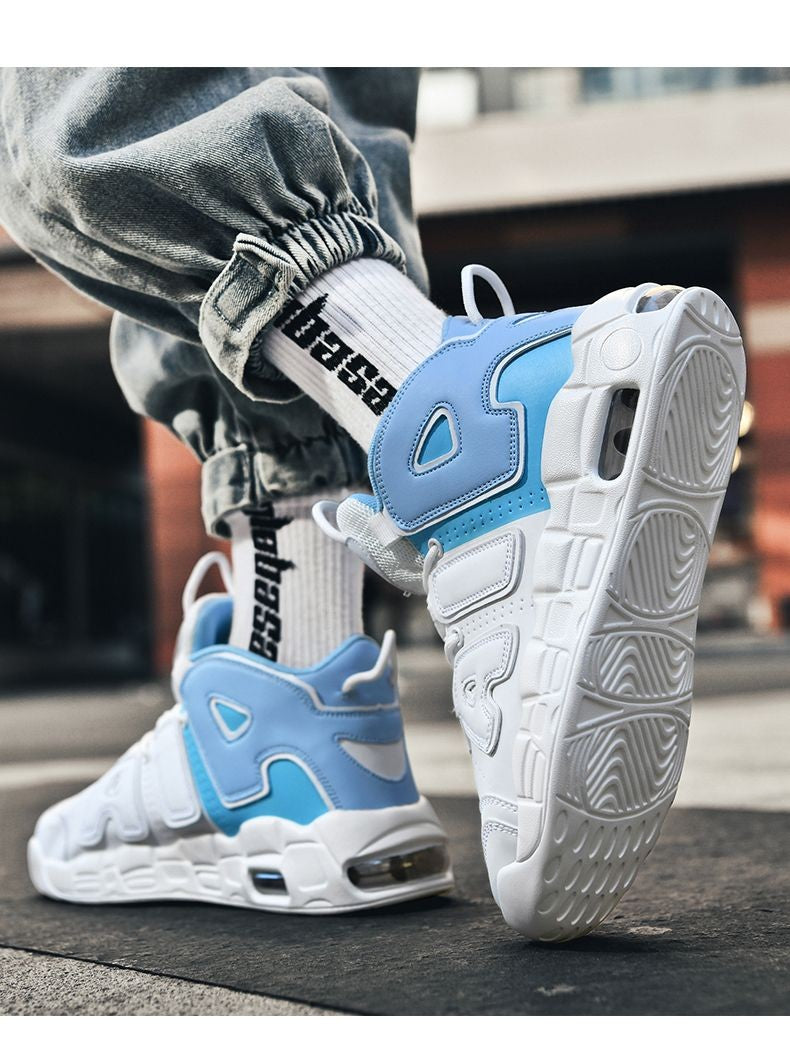 Homens esportes tênis de corrida maratona almofada ar prazer leve ao ar livre a