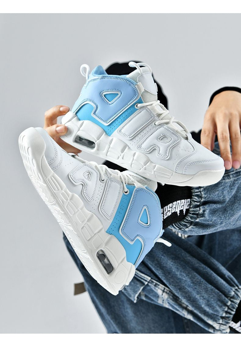 Homens esportes tênis de corrida maratona almofada ar prazer leve ao ar livre a