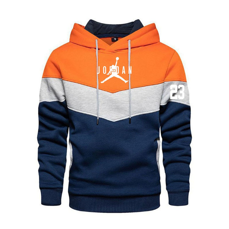 Moletons de manga compridos masculinos, moletons Harajuku, com capuz com gola O,