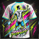 2025 CHATGPT Design Original Novo Arriavl The Goat Design Camisa de Futebol Kit