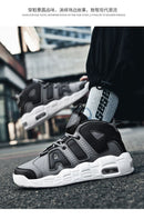 Homens esportes tênis de corrida maratona almofada ar prazer leve ao ar livre a