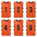 Camisa de futebol rápida para crianças, Pinnies de futebol, Juventude Sports S