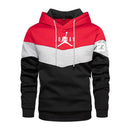 Moletons de manga compridos masculinos, moletons Harajuku, com capuz com gola O,