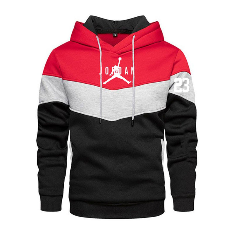 Moletons de manga compridos masculinos, moletons Harajuku, com capuz com gola O,