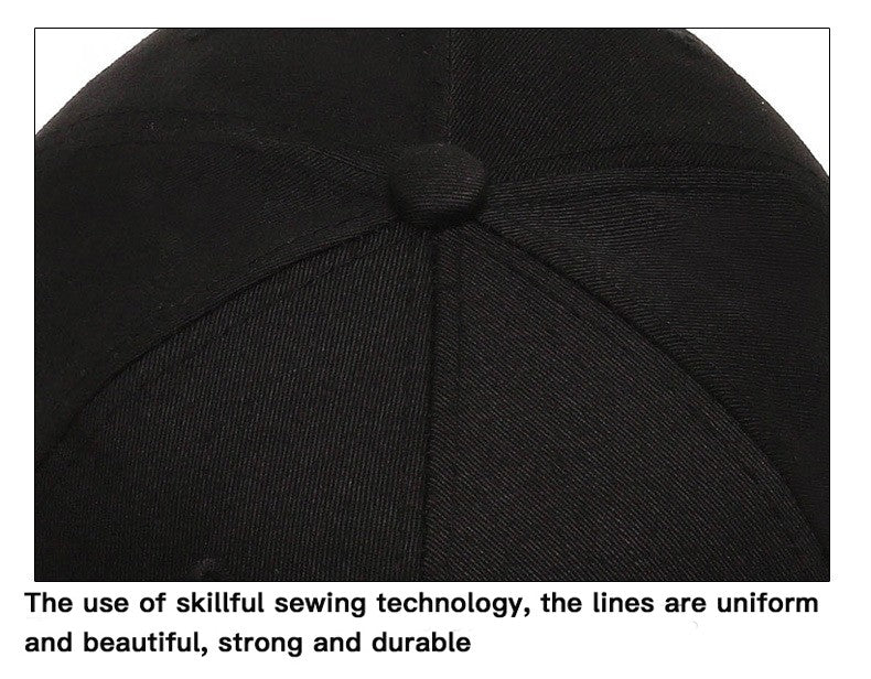 Boné de base bordado com protetor solar masculino e feminino, chapéu casual, v