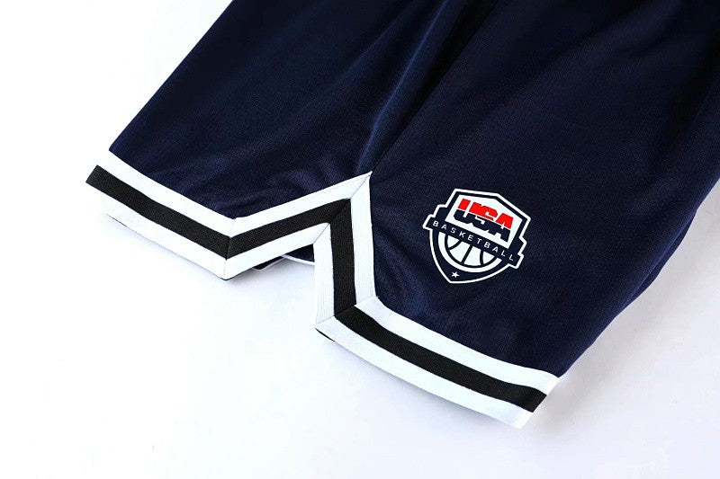 Shorts de basquete com estampa dos eua, treinamento masculino, shorts ativos, bo
