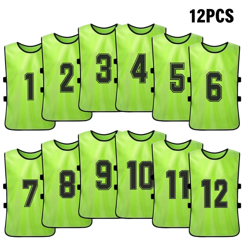 Camisa de futebol rápida para crianças, Pinnies de futebol, Juventude Sports S