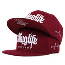 Moda masculina série ladrão dupla cor bloco snapback boné unissex guarda-sol
