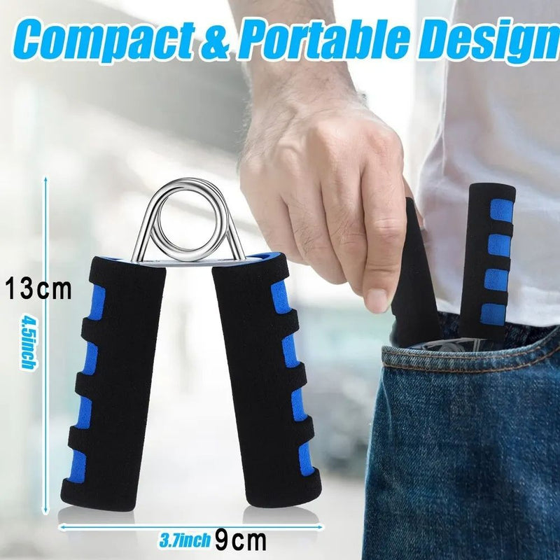 Primavera abertura de mão dedo força trainer exercitador de energia esponja an