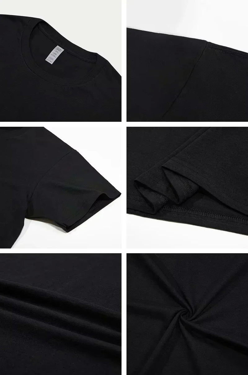 Verão novo casual masculino e feminino impresso de manga curta algodão camiset