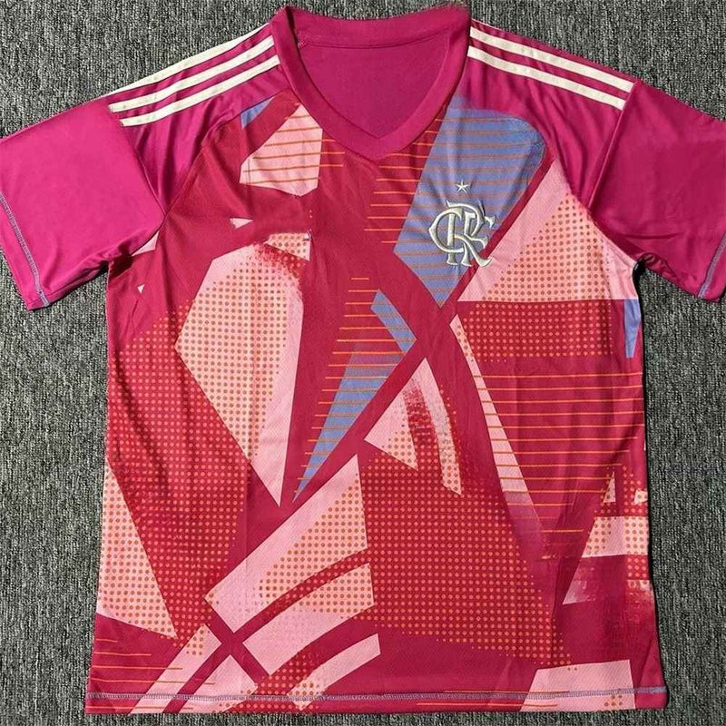 2526 edição tailandesa camisa de flamenco 3d manga curta casa e fora de casa c