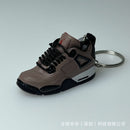 Tendência aj4 chaveiro jordan 4 modelo de sapato esportivo conjunto mochila pre