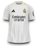 Camisa Real Madrid 2025 - Torcedor Masculina - Branca
